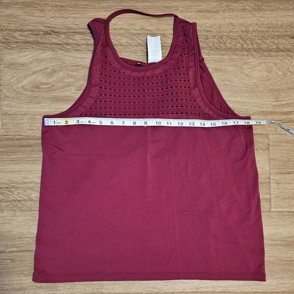 Gymshark Energy + Seamless Loose Vest - Beet Red Size L - Picture 6 of 8
